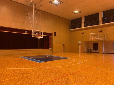 新しいバスケットゴールを設置しました 初橋ブログ 初芝橋本中学校高等学校