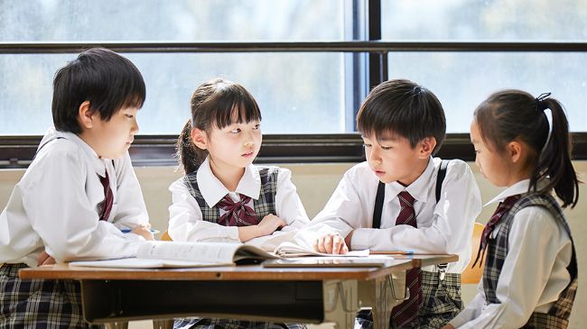 個性を大切に「きく」からはじまる、はつ小の学び