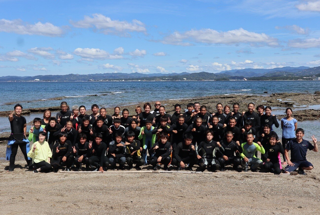 高校1年（体育科）海洋実習①