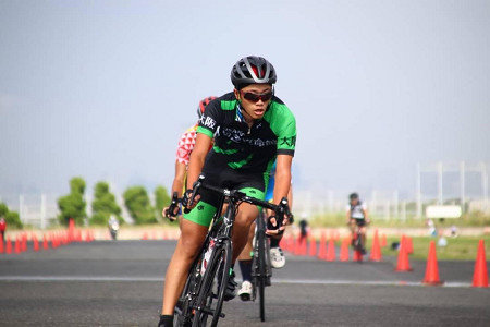 【高校クラブ】 自転車部 舞洲クリテリウム 男子の部 第2位