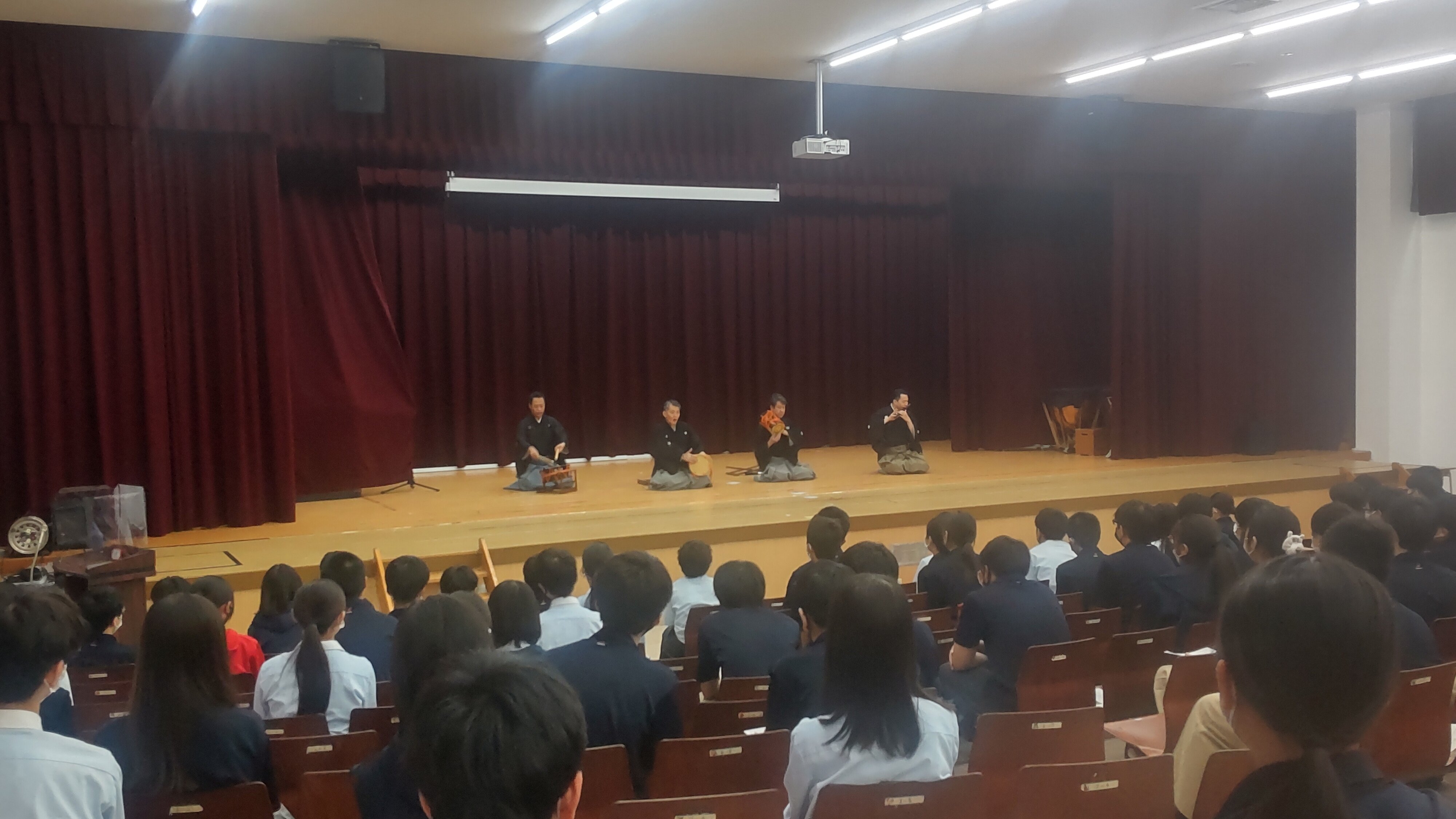 【中2】特別授業「能楽」