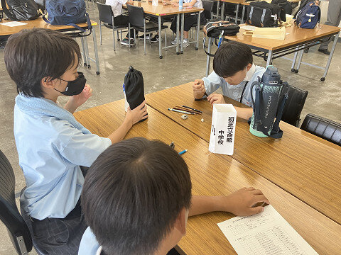 科学の甲子園ジュニア大阪大会に出場しました！