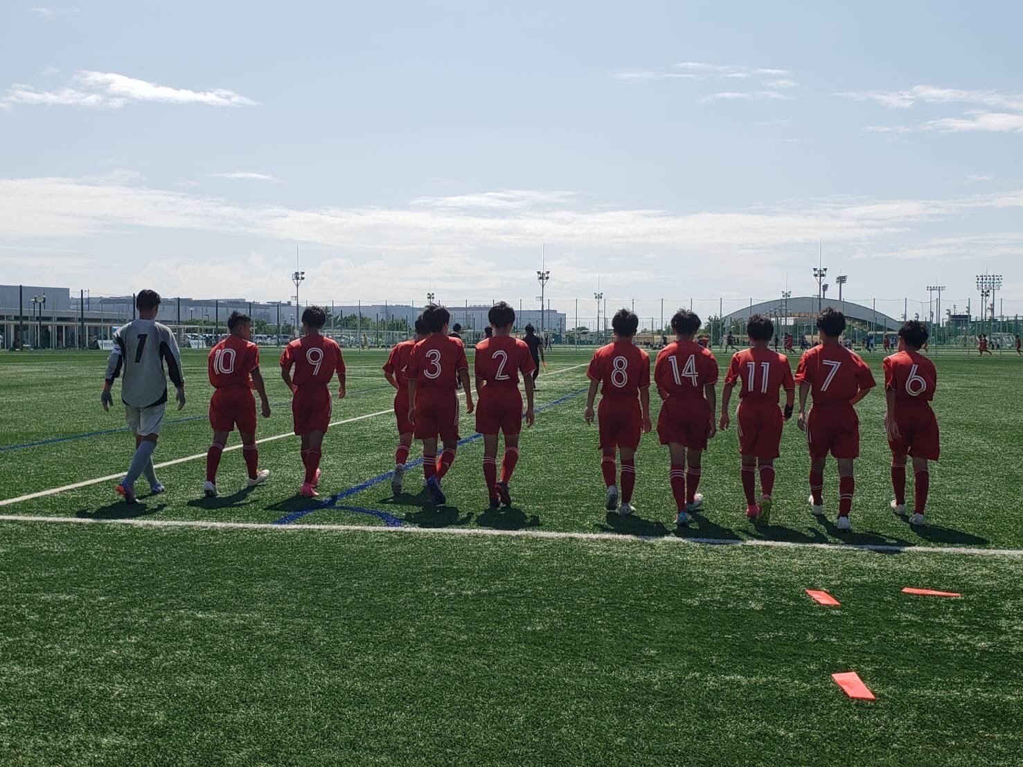 中学サッカー部　【中央大会2次リーグ 結果報告】