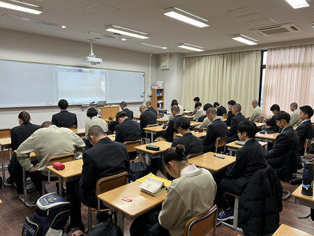 3学期始業式