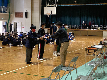 【中学男子バスケットボール部】堺市新人大会第3位