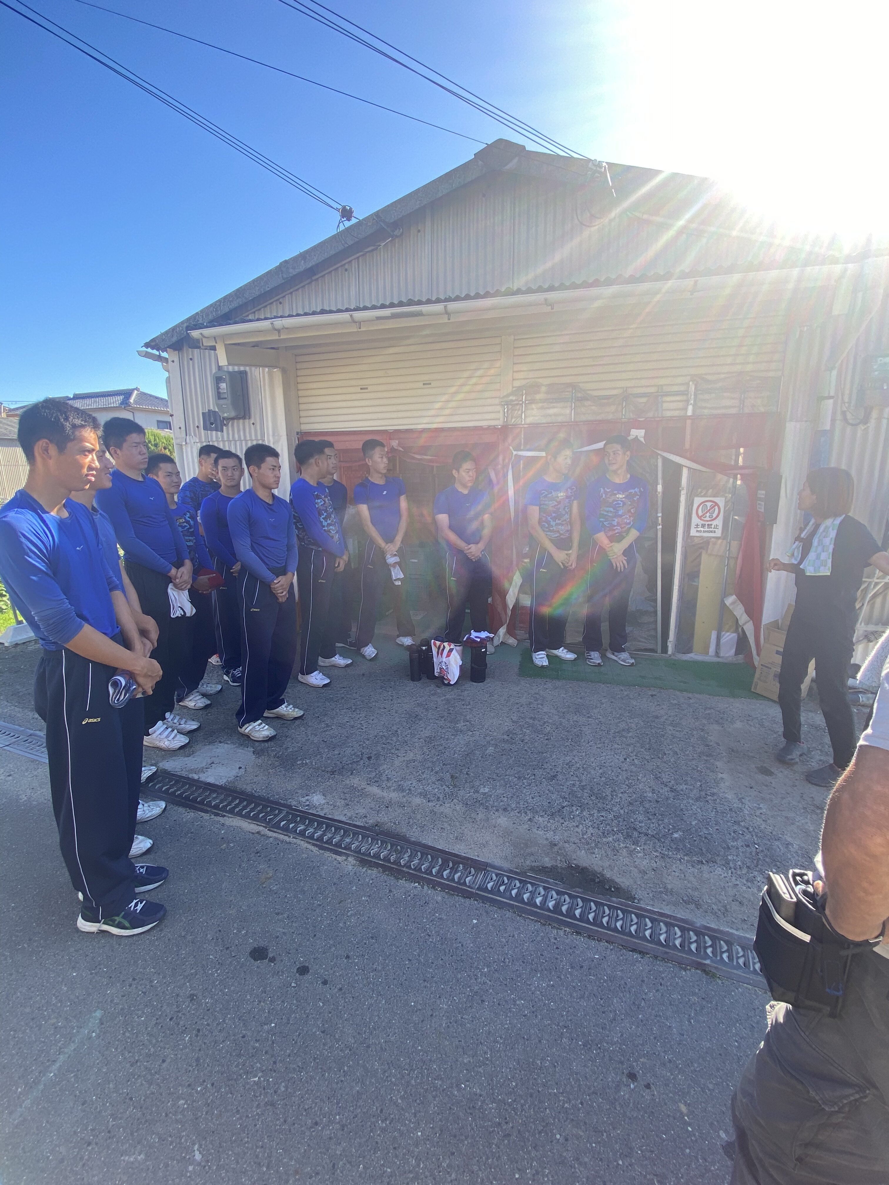 スポーツドリーム体育科土曜日講座(野球部、サッカー部)農業ボランティア❗️❗️第二弾❗️❗️
