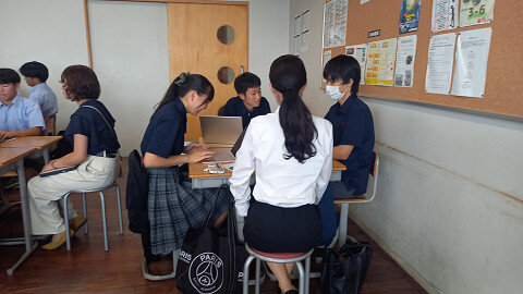 Go STEM（女性研究者・開発者・技術者、理工系学部の女子大学生・大学院生との対話ワーク）を実施しました。