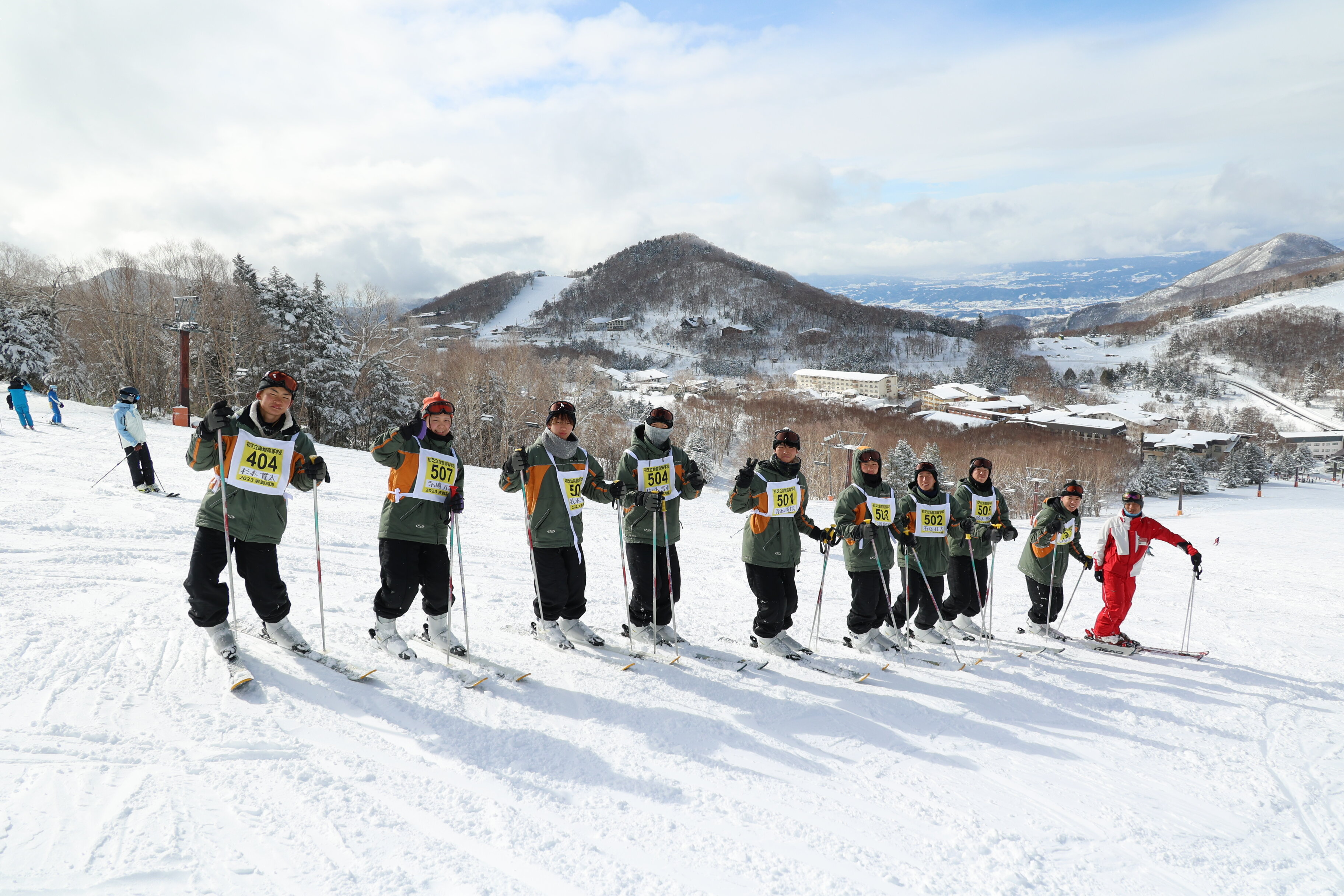 高２・体育科（スキー実習）３日目