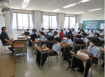 2021年7月20日（火）【中学校「1学期終業式」】