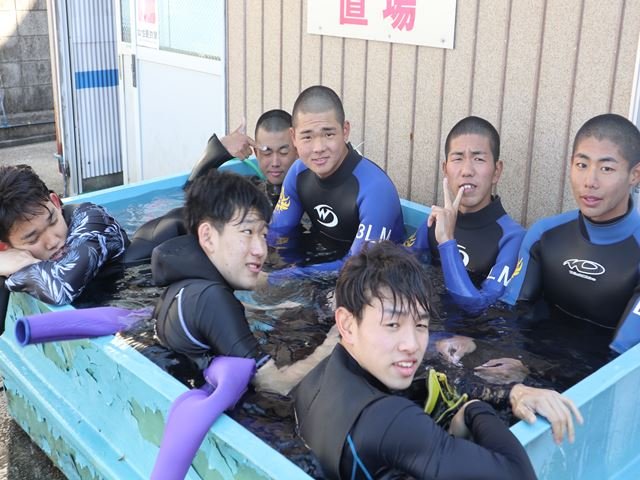 【高校2年  体育科】海洋実習1日目