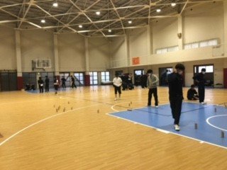 【高３立命館コース】ボッチャ・モルック　クラス対抗戦