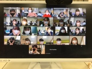 【中学・高校】釜山外国語高校とのオンライン交流