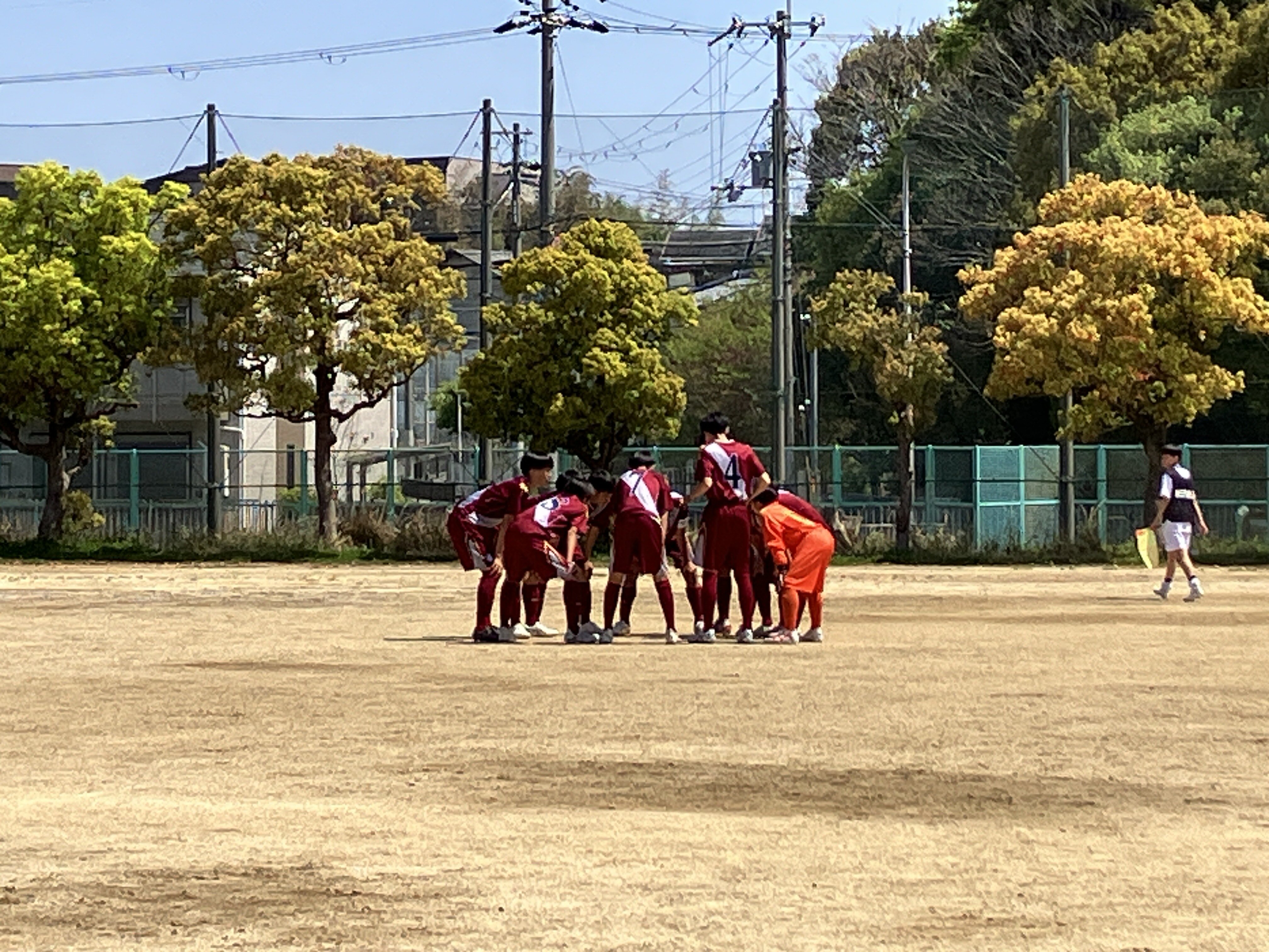 【中学サッカー部　春季大会２回戦突破】